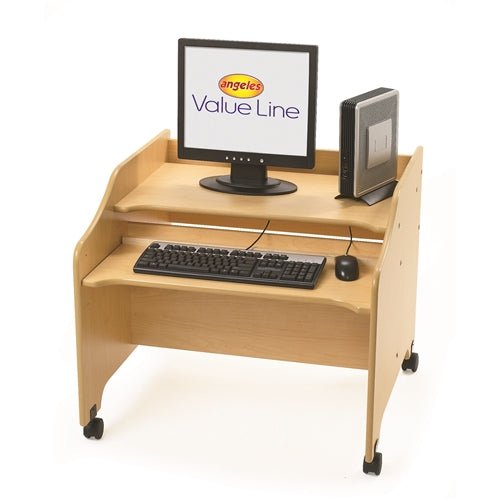 Children's Factory Value Line Single Computer Station CHI-ANG7164 - SchoolOutlet