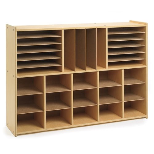 Children's Factory Value Line Multi-Section Storage - Unit Only CHI-ANG7172 - SchoolOutlet