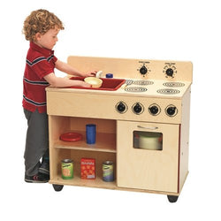 Children's Factory Value Line Birch 2-In-1 Kitchen CHI-ANG9087