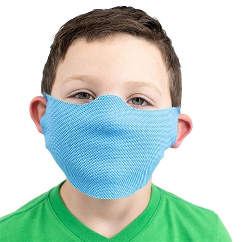 Children's Factory No-Sew Flat Face Mask with slits for Ears - Youth (CF07) - SchoolOutlet
