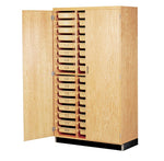 Diversified Woodcrafts Tote Tray Storage Cabinet - 48