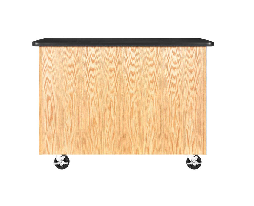 Diversified Woodcrafts Bare Bones Mobile Lab Table - 48" W x 24" D(Diversified Woodcraft DIV-4101K) - SchoolOutlet