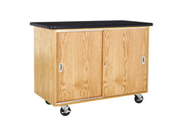 Diversified Woodcrafts Mobile Lab(Econ) Table - 48"W x 24"D (Diversified Woodcrafts DIV-4102K)
