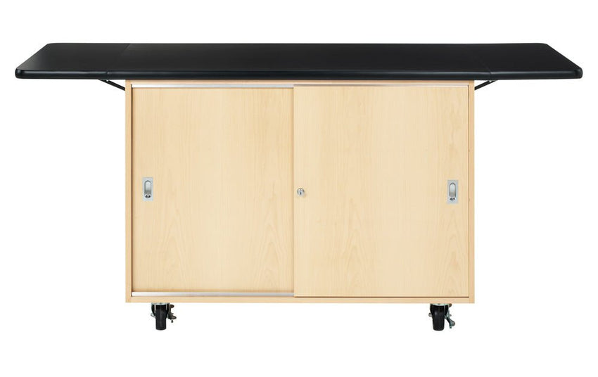 Diversified Woodcrafts Classic Mobile Demonstration Table - 48" W x 24" D (Diversified Woodcraft DIV-4121MF) - SchoolOutlet