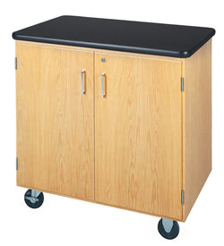Diversified Woodcrafts Mobile Storage Cabinet w/ Plastic Laminate Top - 36" W x 24" D (Diversified Woodcraft DIV-4401K)