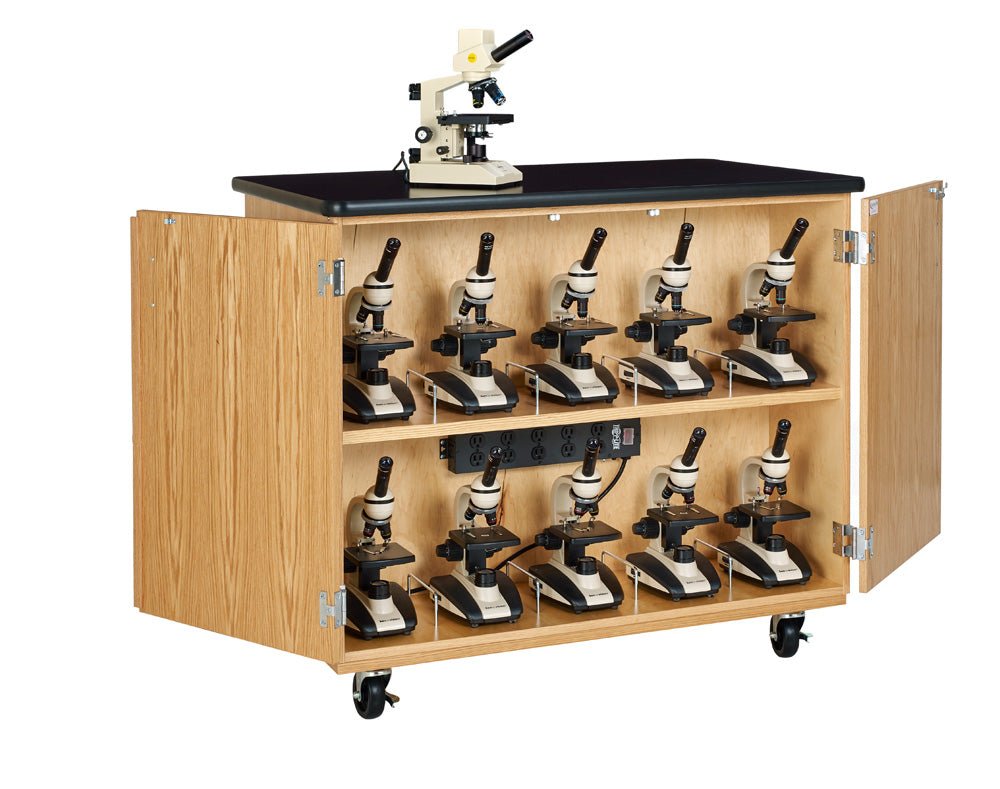 Diversified Woodcrafts Mobile Micro Charging Station (Diversified Woodcrafts DIV-4741K) - SchoolOutlet