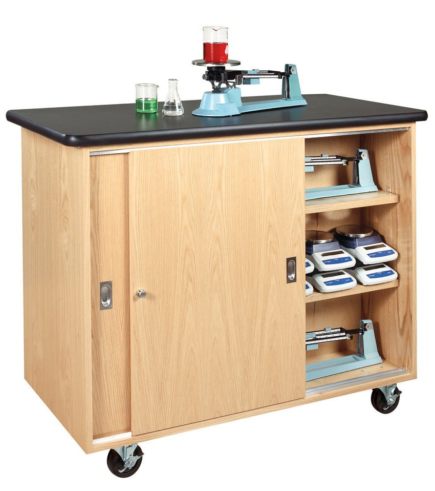 Diversified Woodcrafts Mobile Balance Storage Cabinet - 48" W x 24" D (Diversified Woodcrafts DIV-5201K) - SchoolOutlet