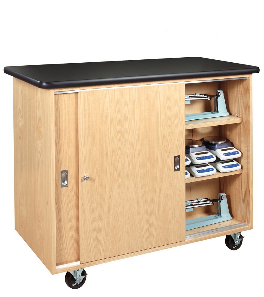 Diversified Woodcrafts Mobile Balance Storage Cabinet - 48" W x 24" D (Diversified Woodcrafts DIV-5201K) - SchoolOutlet