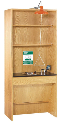 Diversified Woodcrafts ADA Shower And Eye Wash Station (Diversified Woodcrafts DIV-6900K-ADA)