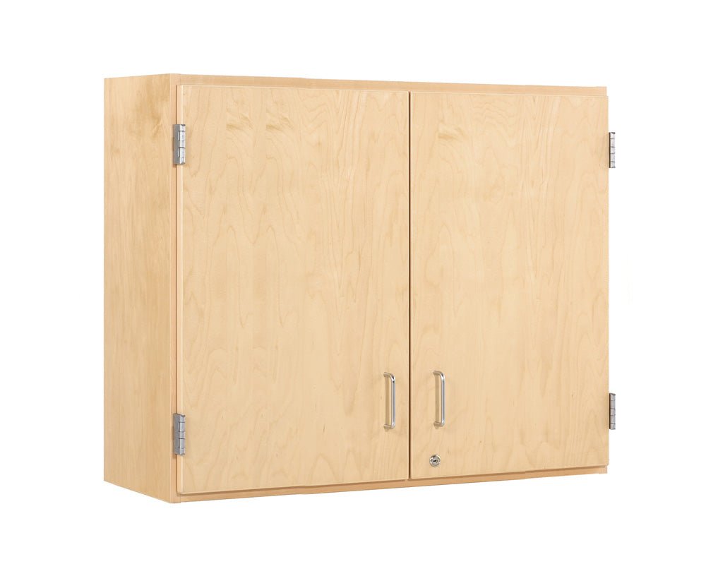 Diversified Woodcrafts Maple Double Door Wall Storage Cabinet - 30"W x 30"H - SchoolOutlet