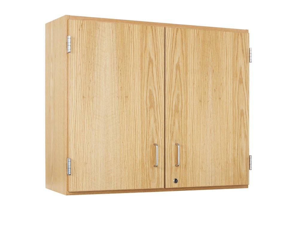 Diversified Woodcrafts Double Door Wall Storage Cabinet - 36"W x 30"H - SchoolOutlet