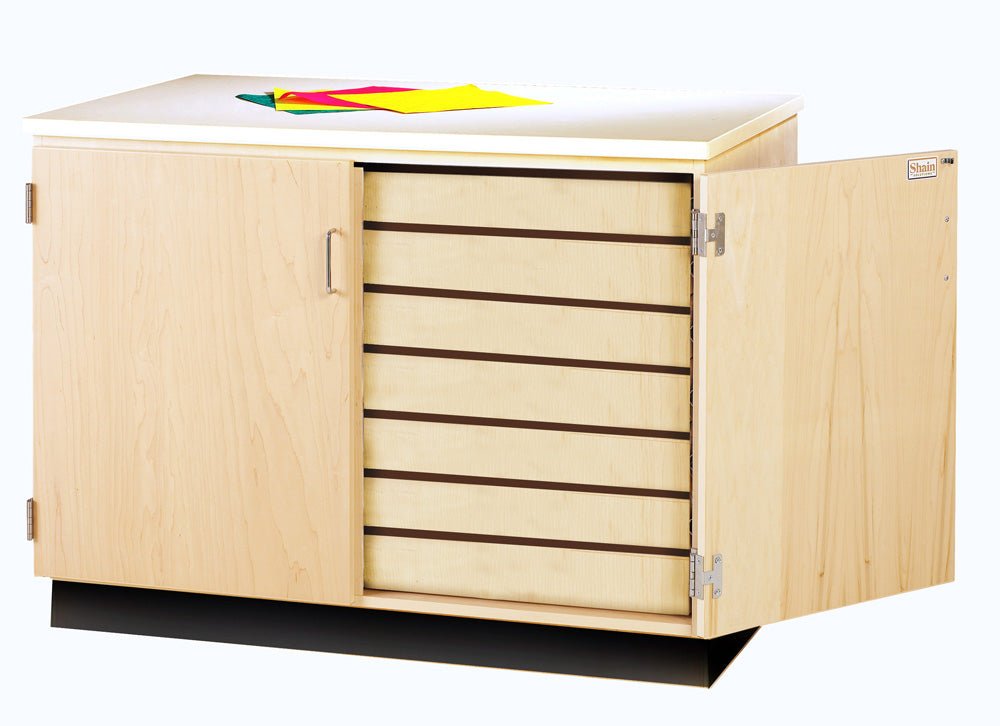 Diversified Woodcrafts Drawing Paper Storage Cabinet (Diversified Woodcrafts DIV-DPSC-50) - SchoolOutlet