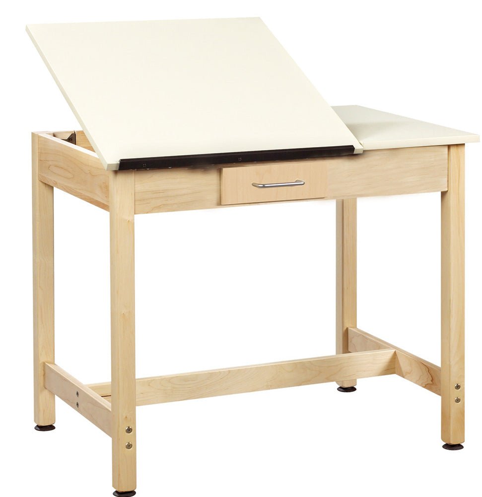 Diversified Woodcrafts Drafting Table - Board & Drawer Storage DT-33A