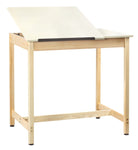 Diversified Woodcrafts Art / Drafting Table w/ 2 Piece Adjustable - 42