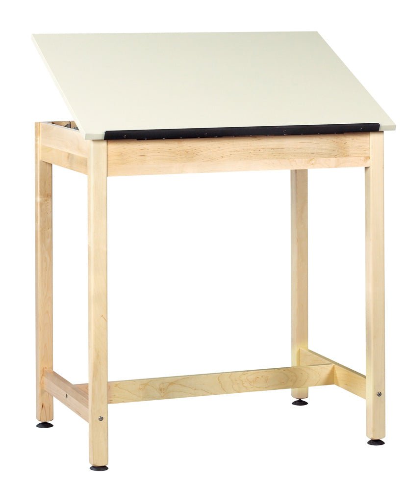 Diversified Woodcrafts Art / Drafting Table w/ 1 Piece Top - 36"W x 24"D x 36"H (Diversified Woodcrafts DIV-DT-9A37) - SchoolOutlet