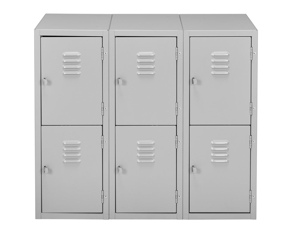 Diversified Woodcrafts 6 Vertical Metal Locker Base - 36"W x 21"D (Diversified Woodcrafts DIV-LB-6) - SchoolOutlet