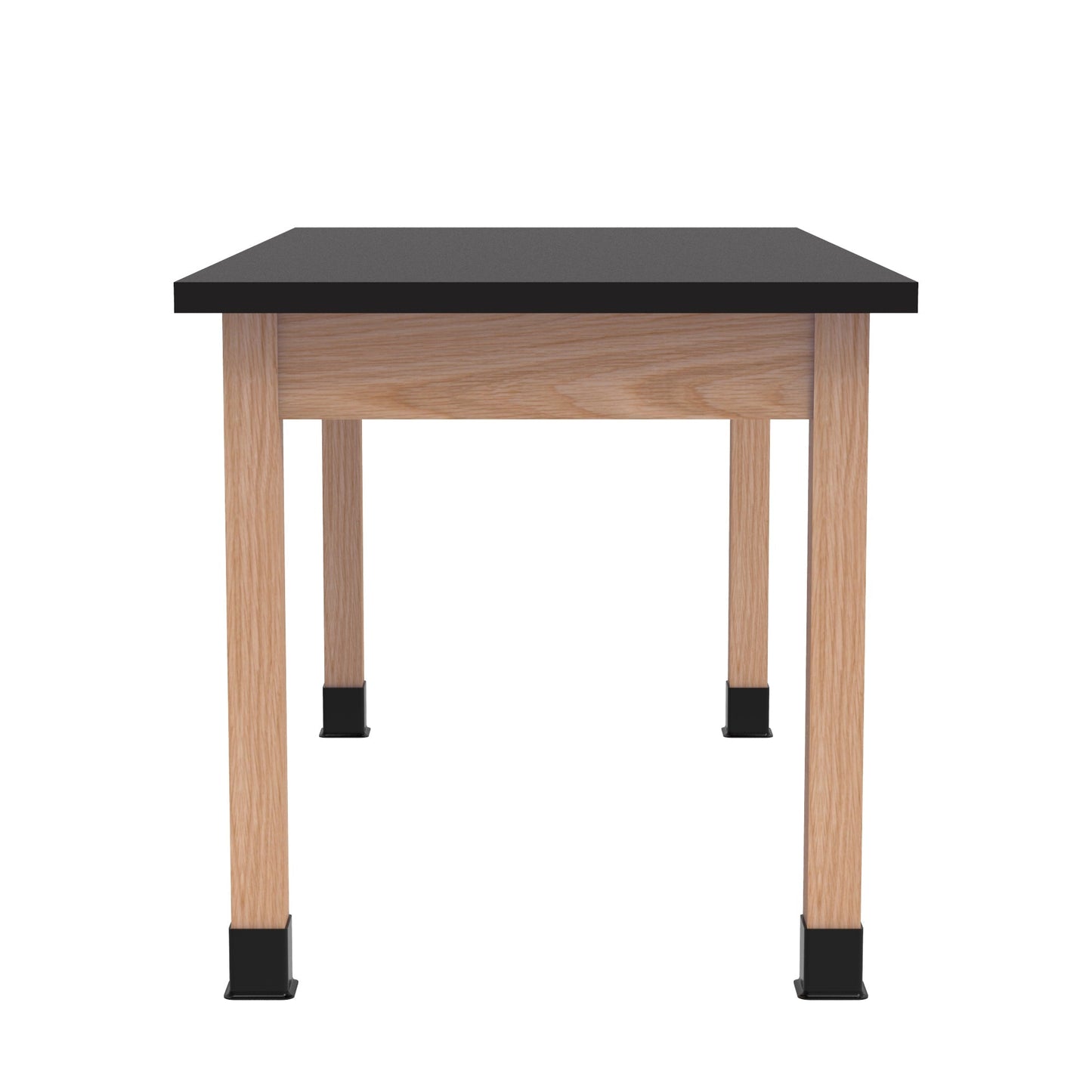 Diversified Woodcrafts Science Table - Plain Apron - 60" W x 30" D - Solid Wood Frame and Adjustable Glides - SchoolOutlet