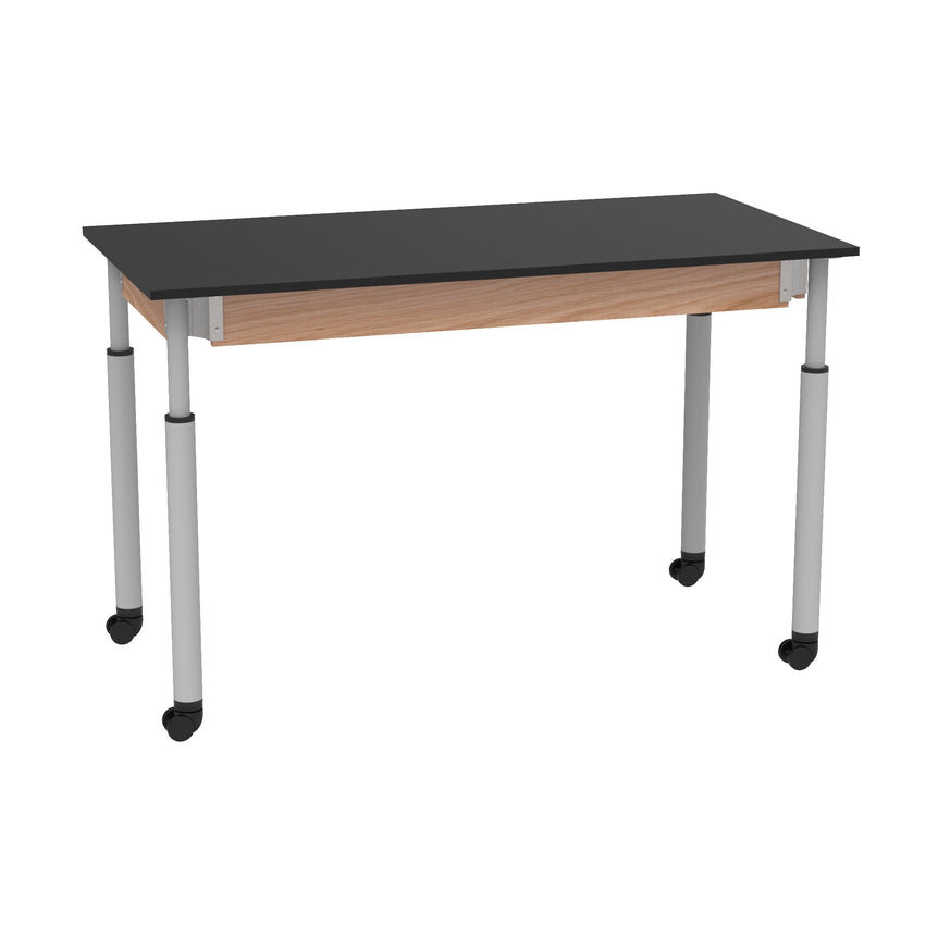 Diversified Woodcrafts Adjustable-Height Table - 60" W x 24" D - SchoolOutlet
