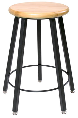 Diversified Woodcrafts Fixed Height Fully Welded 5- Leg Stool - 18" H (Diversified Woodcrafts DIV-STL9186-AH)