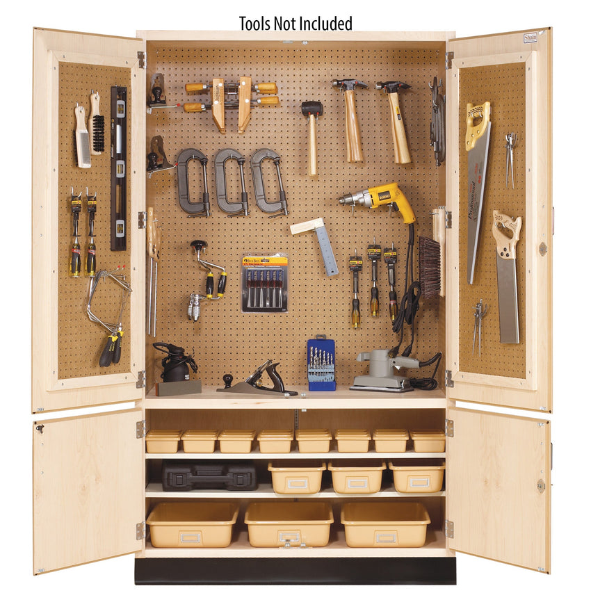 Diversified Woodcrafts Tool Storage Cabinet - 48"W x 22"D (Diversified Woodcrafts DIV-TC-4812) - SchoolOutlet