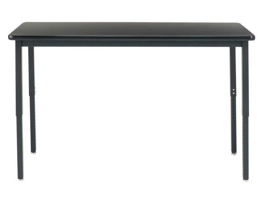 Diversified Woodcrafts Adj. Height Metal Frame Science Table - 54" W x 24" D - SchoolOutlet