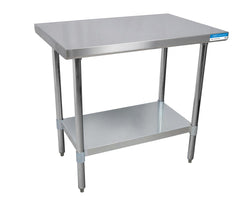 Diversified Woodcrafts Culinary Stainless Steel Table - 36"W X 30"D (Diversified Woodcrafts DIV-XS-3630)