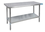 Diversified Woodcrafts Culinary Stainless Steel Table - 72