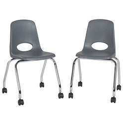 FDP Mobile Chair with Casters - 18" Seat Height (FDP-10372)