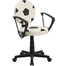 Flash Furniture Soccer Task Chair with Arms(FLA-BT-6177-SOC-A-GG)
