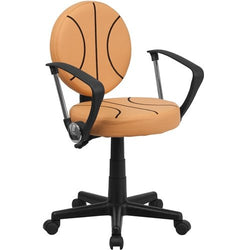 Flash Furniture Basketball Task Chair with Arms(FLA-BT-6178-BASKET-A-GG)