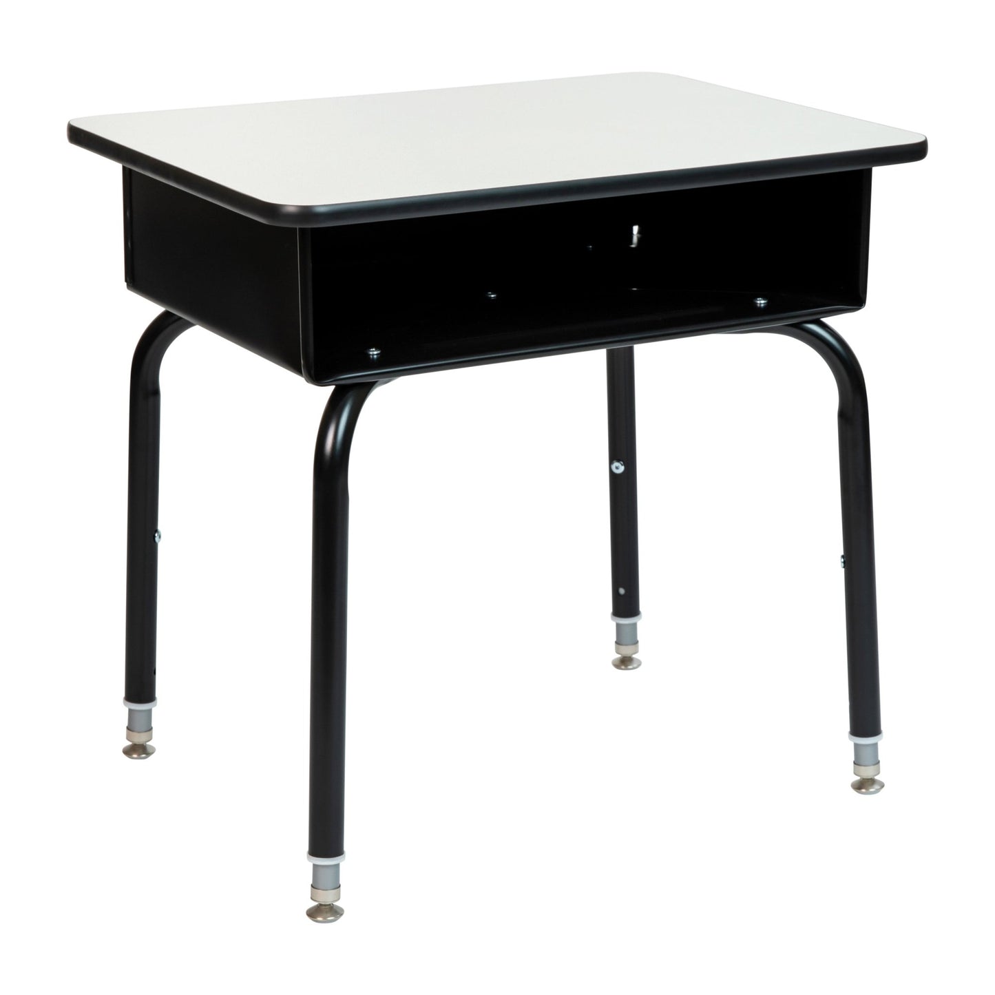 Billie Student Desk with Open Front Metal Book Box - SchoolOutlet