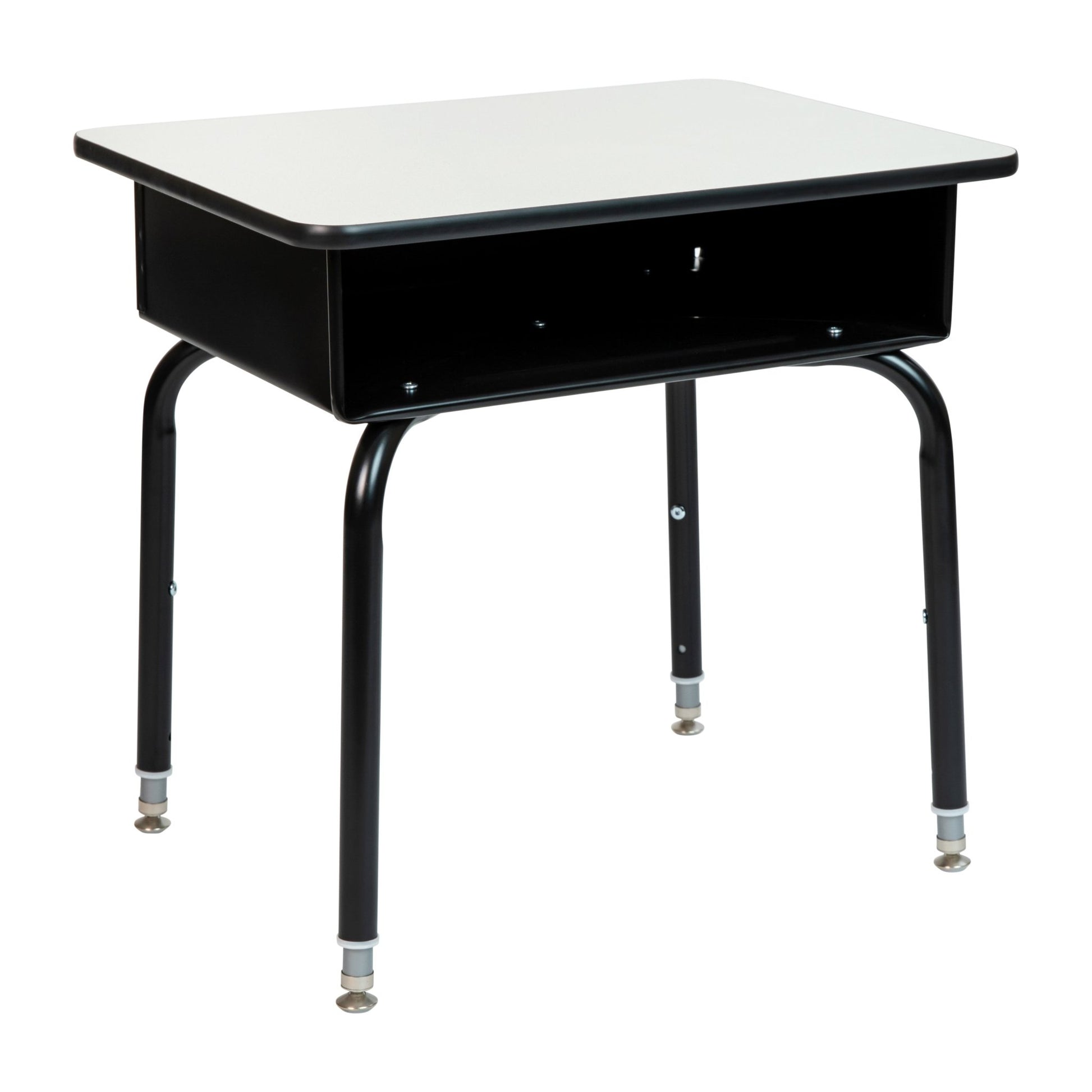 Billie Student Desk with Open Front Metal Book Box - SchoolOutlet