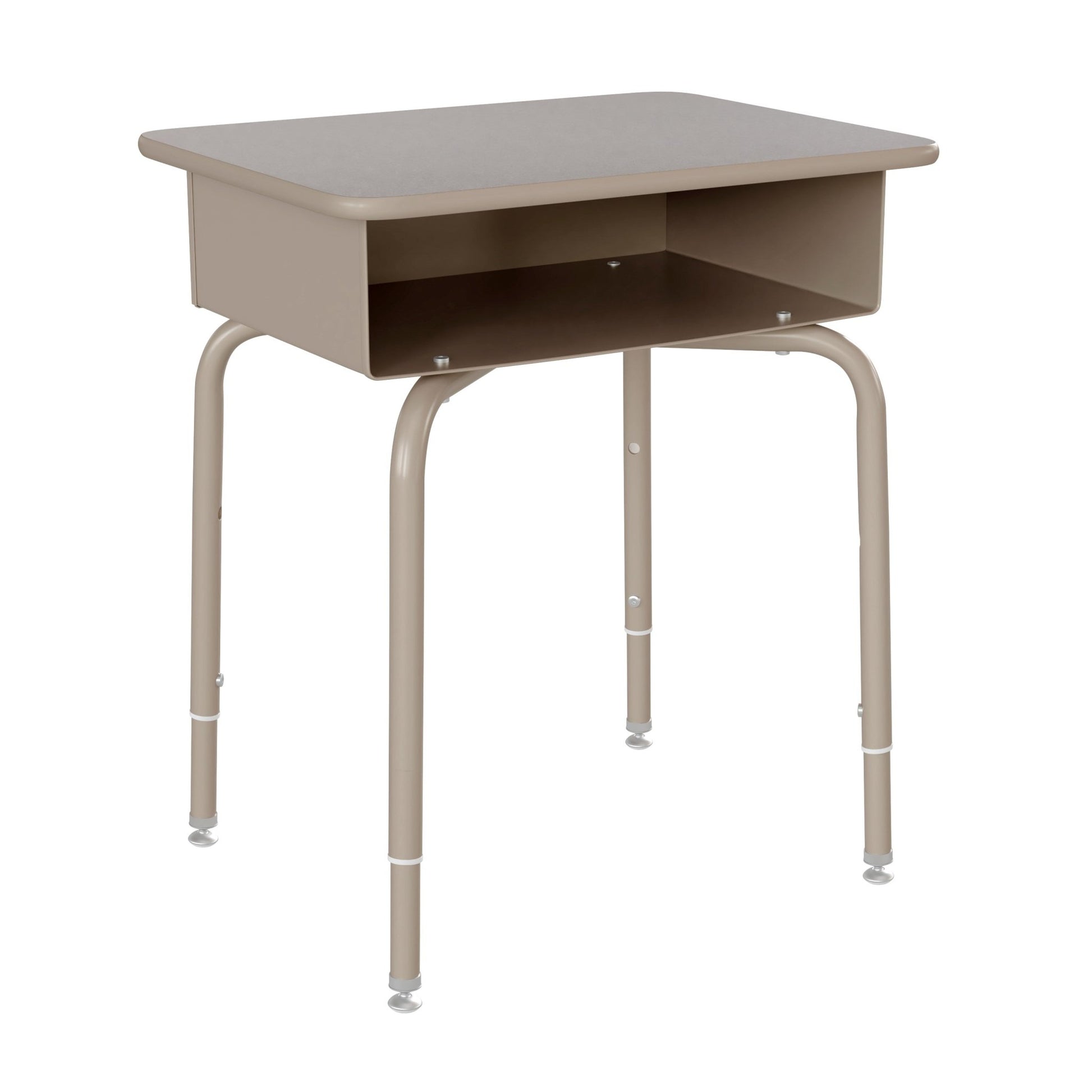 Billie Student Desk with Open Front Metal Book Box - SchoolOutlet