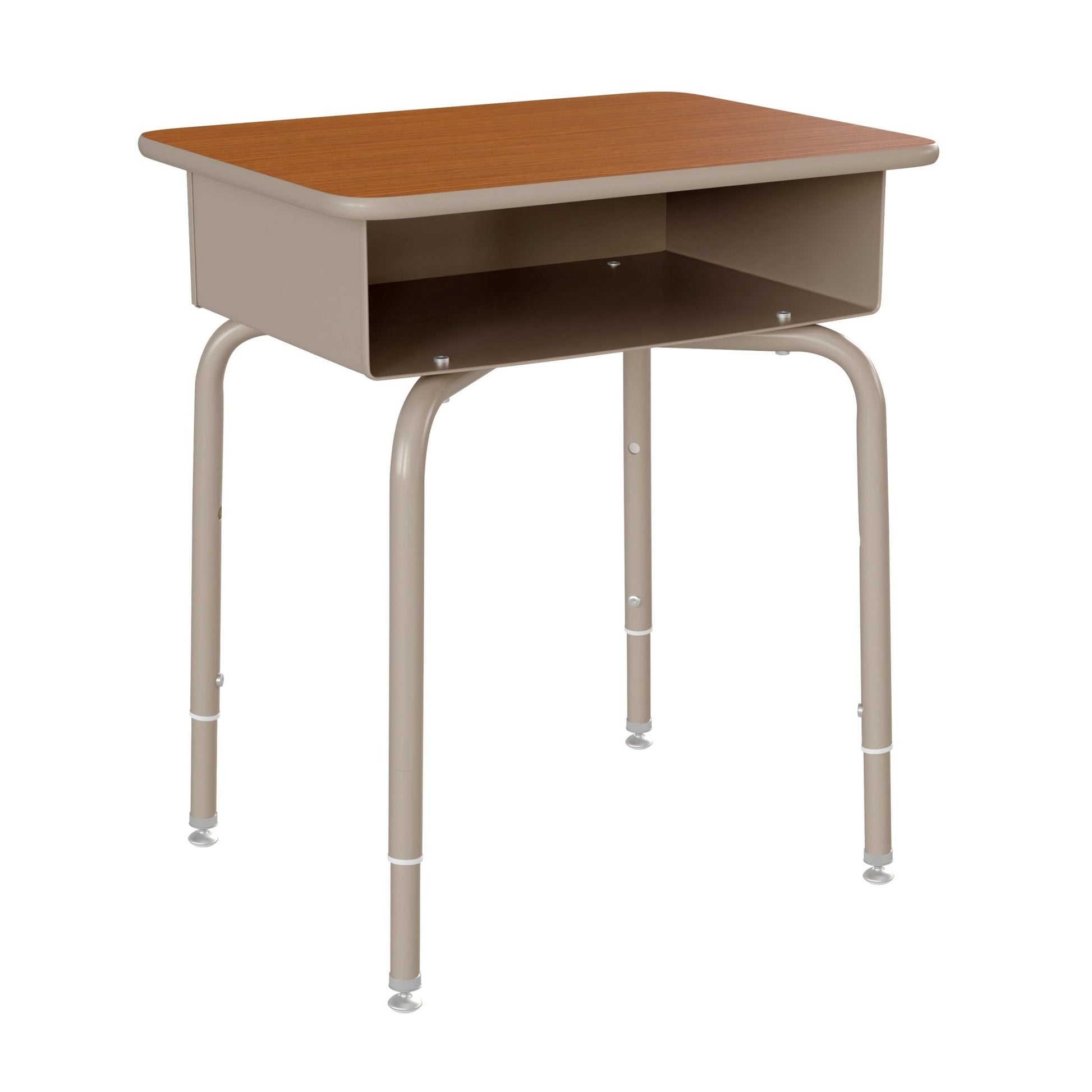 Billie Student Desk with Open Front Metal Book Box - SchoolOutlet