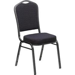 Flash Furniture HERCULES Series Crown Back Stacking Banquet Chair with Patterned Fabric(FLA-HF-C01-GG)
