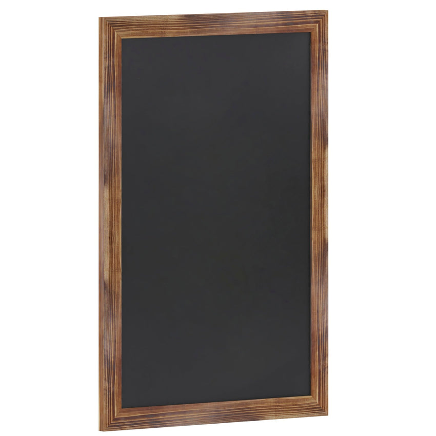 Canterbury 24" x 36" Wall Mount Magnetic Chalkboard Sign with Eraser, Hanging Wall Chalkboard Memo Board for Home, School, or Business - SchoolOutlet