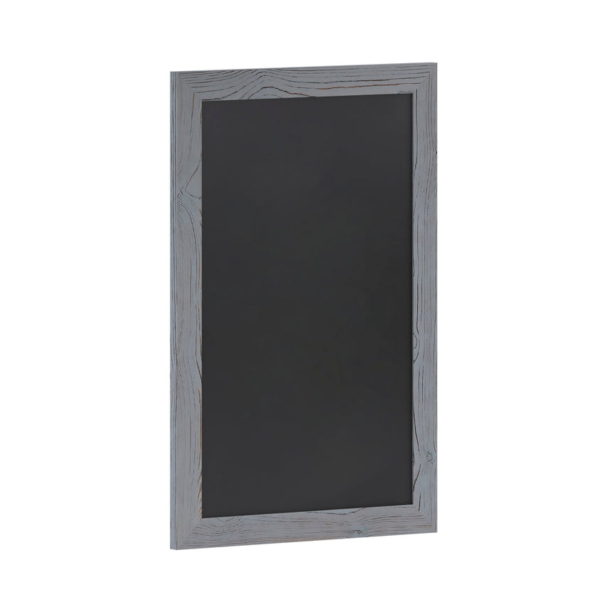 Canterbury 20" x 30" Wall Mount Magnetic Chalkboard Sign with Eraser, Hanging Wall Chalkboard Memo Board for Home, School, or Business - SchoolOutlet