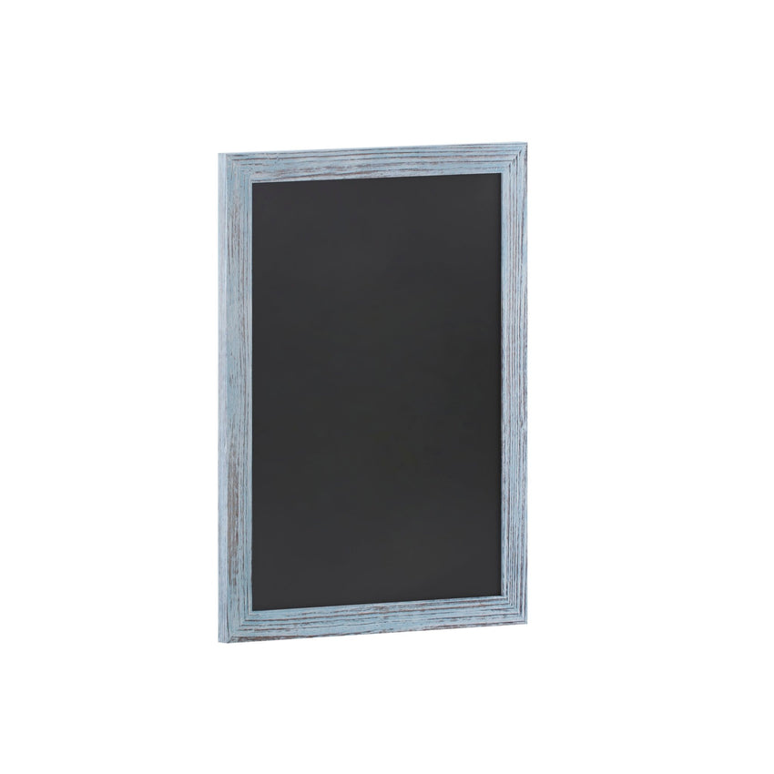 Canterbury 18" x 24" Wall Mount Magnetic Chalkboard Sign with Eraser, Hanging Wall Chalkboard Memo Board for Home, School, or Business - SchoolOutlet