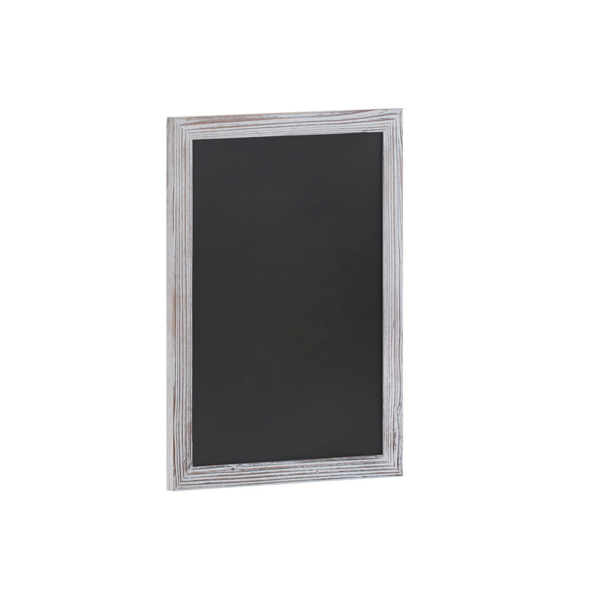 Canterbury 18" x 24" Wall Mount Magnetic Chalkboard Sign with Eraser, Hanging Wall Chalkboard Memo Board for Home, School, or Business - SchoolOutlet