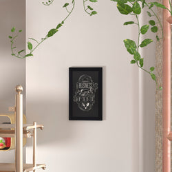 Canterbury 11" x 17" Wall Mount Magnetic Chalkboard Sign with Eraser, Hanging Wall Chalkboard Memo Board for Home, School, or Business