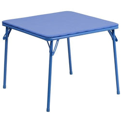 Flash Furniture Kids Blue Folding Table(FLA-JB-TABLE-GG)