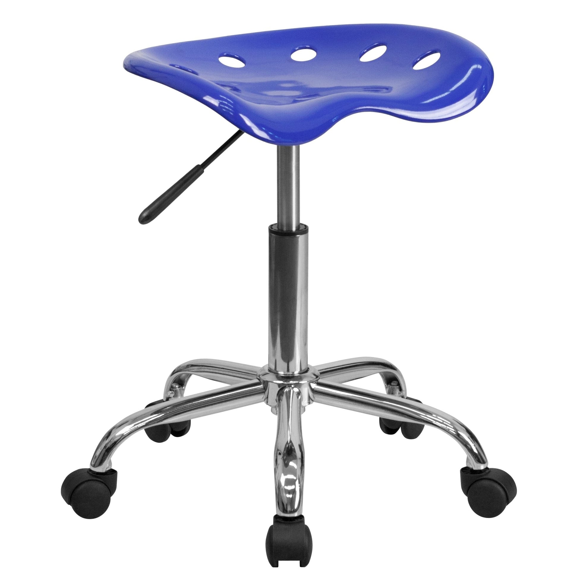 Taylor Vibrant Apple Tractor Seat and Chrome Stool - SchoolOutlet