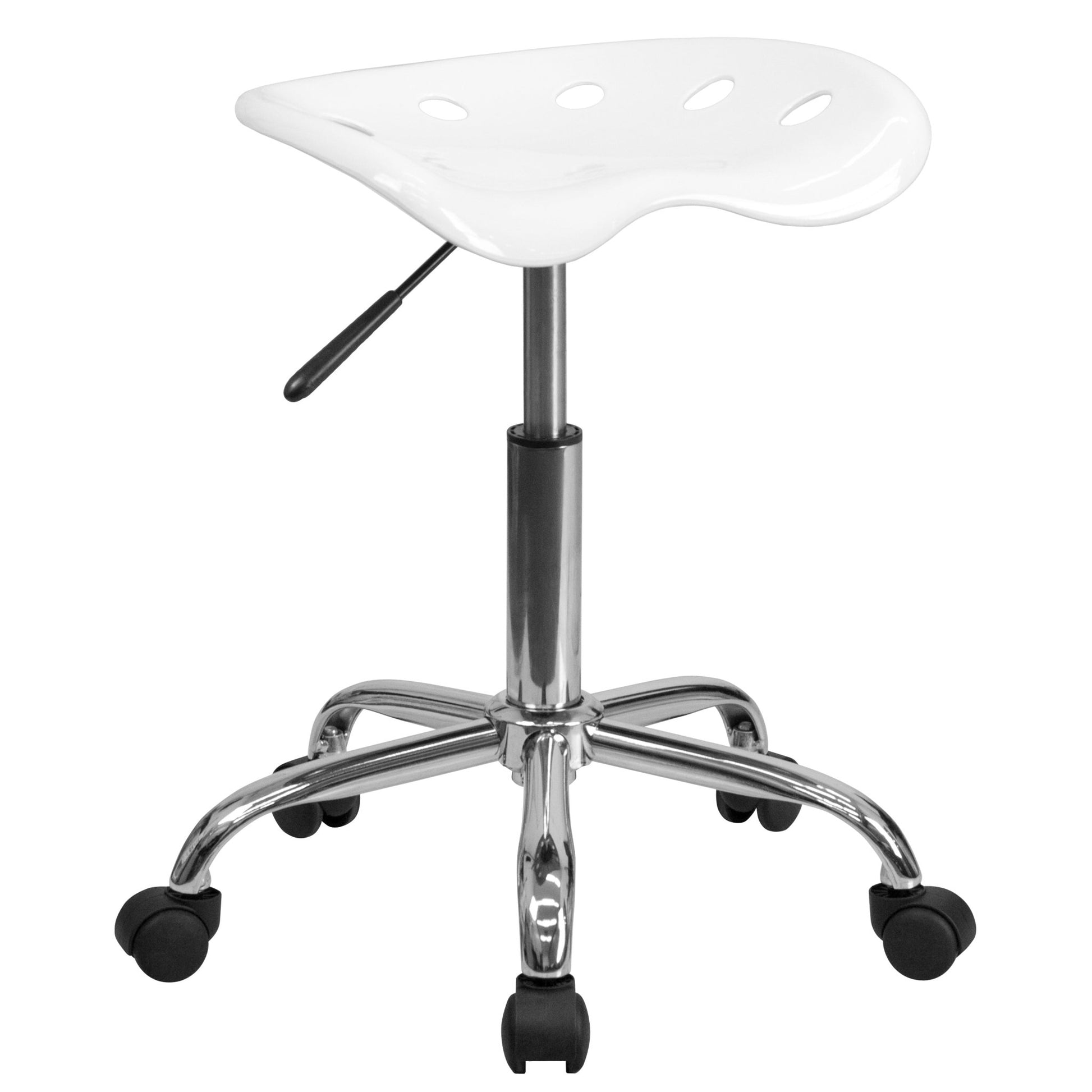 Taylor Vibrant Apple Tractor Seat and Chrome Stool - SchoolOutlet