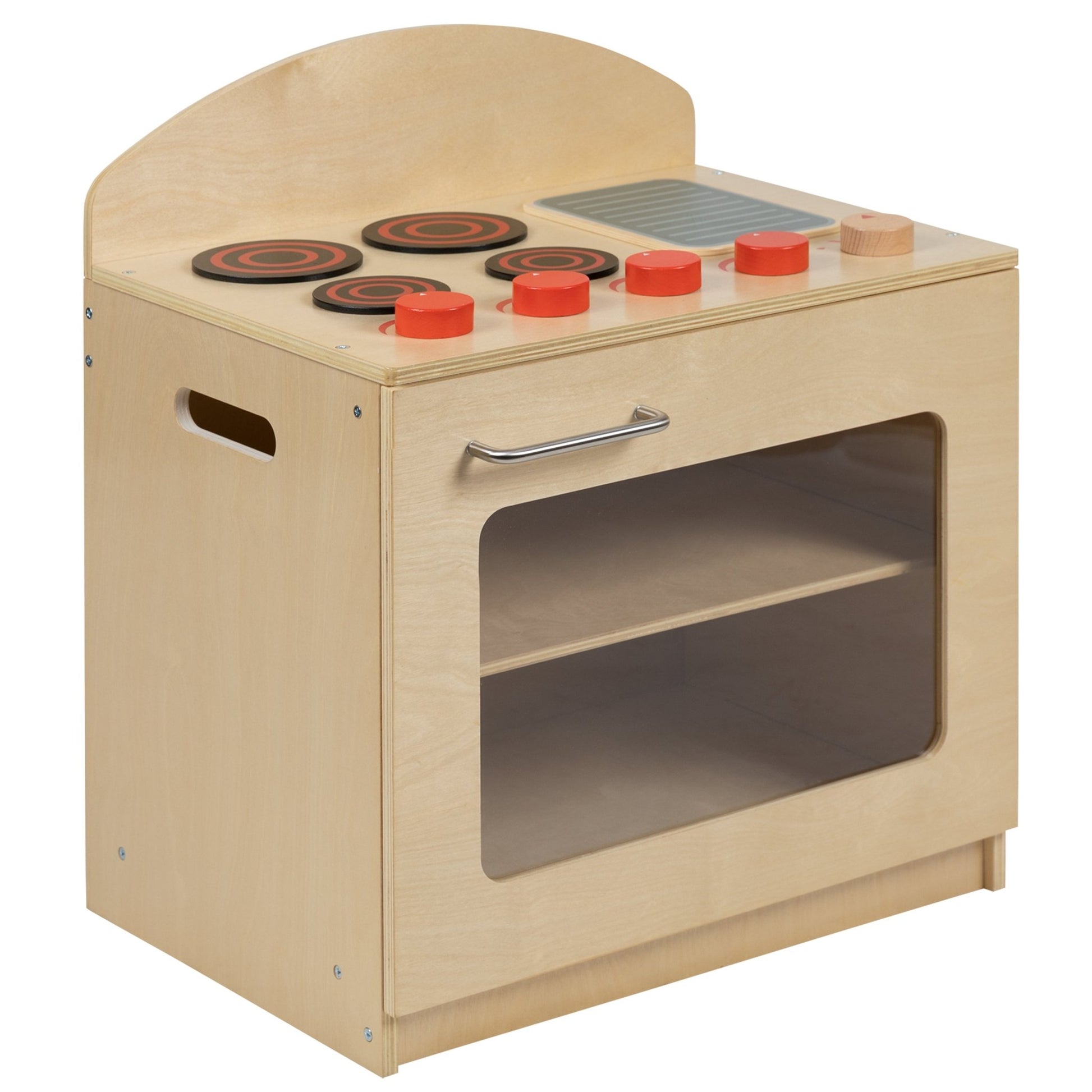 Hercules Children's Wooden Kitchen Stove for Commercial or Home Use - Safe, Kid Friendly Design - SchoolOutlet