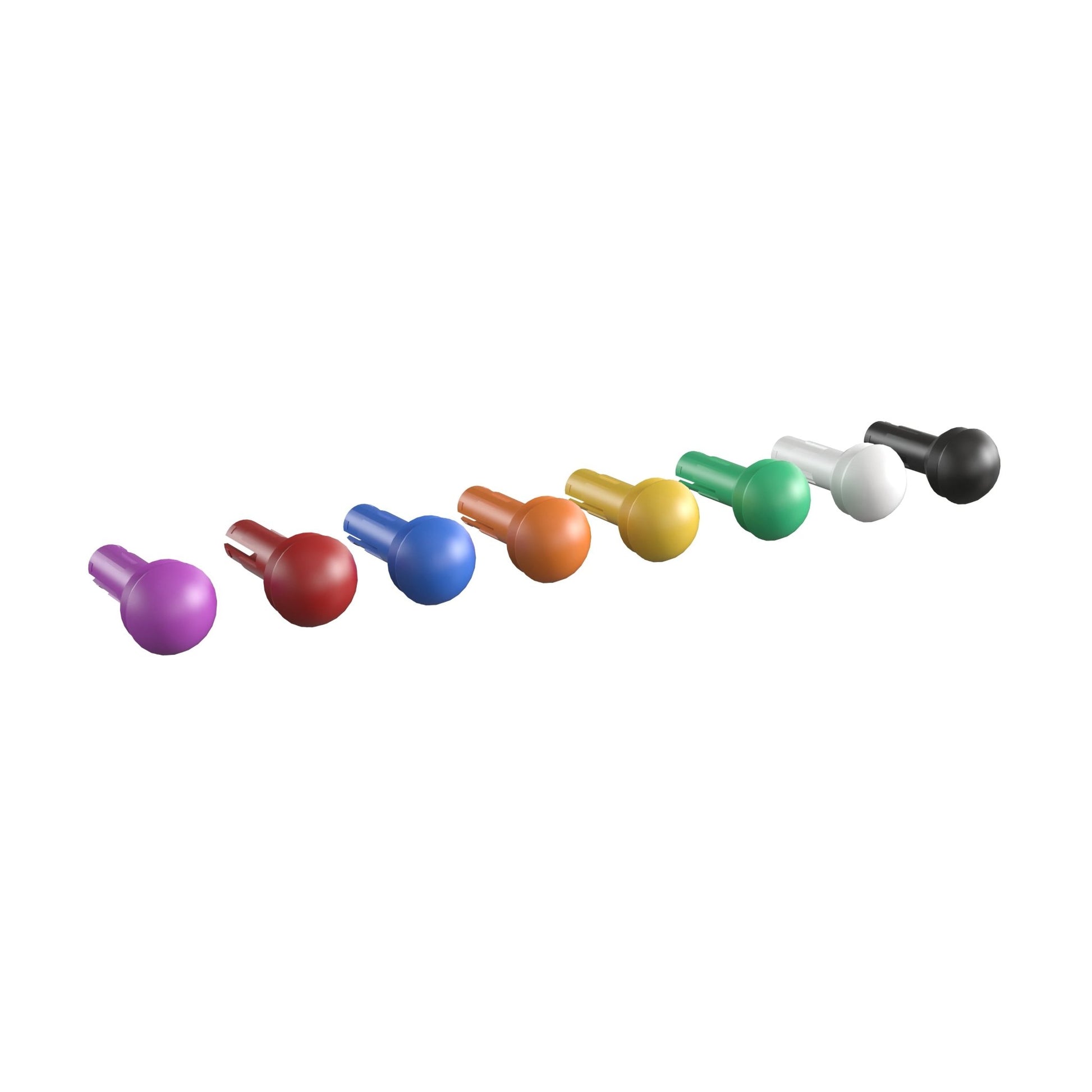 Bright Beginnings Commercial Grade 512 Piece Peg Accessory Pack for Modular STEAM Walls - Multicolor - SchoolOutlet