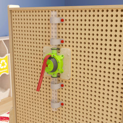 Bright Beginnings Commercial Grade 10 Piece Modular STEAM Wall STEAM Accessories- Pipe Builder Hand Pump & Accessories