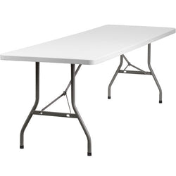 Flash Furniture 30''W x 96''L Plastic Folding Table(FLA-RB-3096-GG)