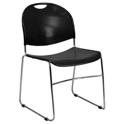 HERCULES Series 880 lb. Capacity Ultra-Compact Stack Chair with Frame