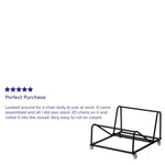 Hercules Sled Base Stack Chair Dolly - SchoolOutlet
