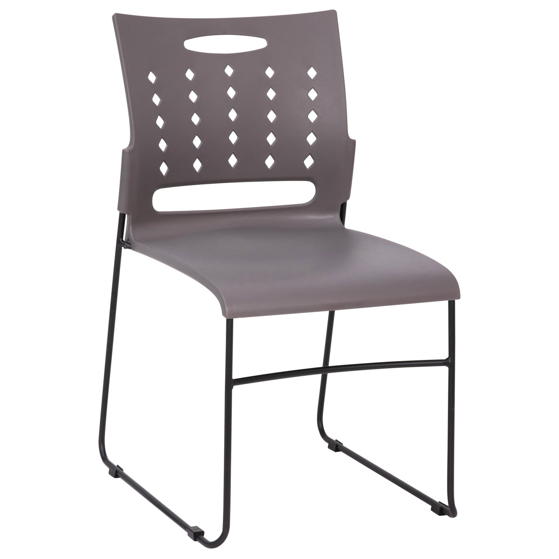 HERCULES Series 881 lb. Capacity Sled Base Stack Chair with Air-Vent Back - SchoolOutlet